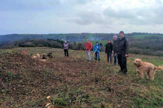 Monument Management Visitor Day at Gallantry Bower Barrow